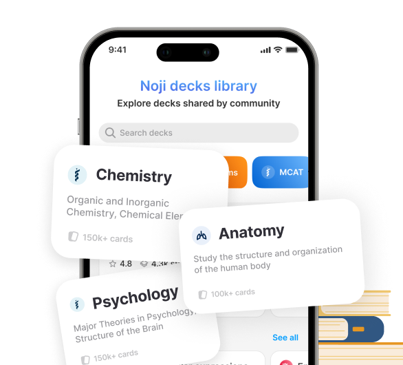 Explore decks in the library
